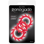 Набор из 3 красных эрекционных колец Renegade Gears - NS Novelties - в Магнитогорске купить с доставкой