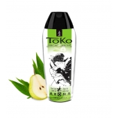 Интимный гель TOKO Pear   Exotic Green Tea с ароматом груши и зеленого чая - 165 мл. - Shunga - купить с доставкой в Магнитогорске