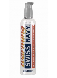 Разогревающий лубрикант на водной основе Swiss Navy Warming Lube - 59 мл. - Swiss navy - купить с доставкой в Магнитогорске