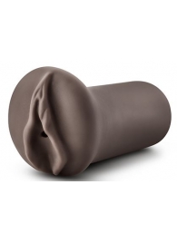Коричневый мастубратор-вагина Nicole s Kitty - Blush Novelties - в Магнитогорске купить с доставкой
