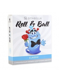 стимулирующий презерватив-насадка Roll   Ball Classic - Sitabella - купить с доставкой в Магнитогорске