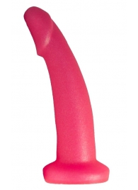 Розовый плаг-массажёр для простаты - 13,5 см. - LOVETOY (А-Полимер) - в Магнитогорске купить с доставкой