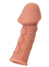 Насадка на фаллос с пузыриками, венками и ребристостью KOKOS Extreme Sleeve 09 - 12,7 см. - KOKOS - в Магнитогорске купить с доставкой
