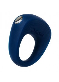 Синее эрекционное кольцо на пенис Satisfyer Ring 2 - Satisfyer - в Магнитогорске купить с доставкой