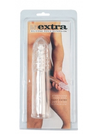 Насадка-удлинитель из прозрачного силикона LIDL EXTRA SILICONE PENIS EXTENSION - Seven Creations - в Магнитогорске купить с доставкой
