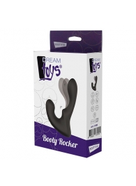 Чёрный массажер простаты с 2 моторами BOOTY ROCKER - Dream Toys - в Магнитогорске купить с доставкой