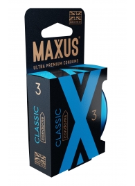 Классические презервативы в железном кейсе MAXUS Classic - 3 шт. - Maxus - купить с доставкой в Магнитогорске