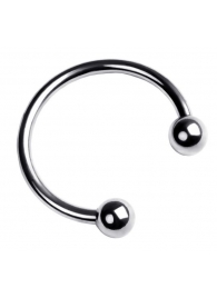 Серебристая подкова на головку пениса - ToyFa - купить с доставкой в Магнитогорске