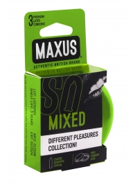 Презервативы в железном кейсе MAXUS Mixed - 3 шт. - Maxus - купить с доставкой в Магнитогорске