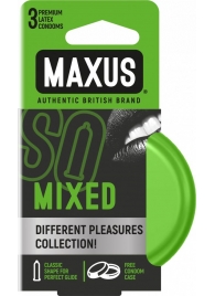 Презервативы в железном кейсе MAXUS Mixed - 3 шт. - Maxus - купить с доставкой в Магнитогорске