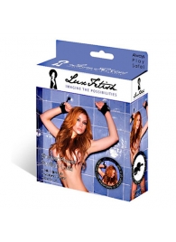 Наручники с присосками Sexy Suction - Lux Fetish - купить с доставкой в Магнитогорске