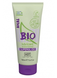 Интимный увлажняющий анальный гель BIO SuperGlide - 100 мл. - HOT - купить с доставкой в Магнитогорске