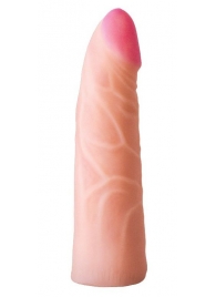 Фаллическая насадка на трусики харнесс - 17,5 см. - LOVETOY (А-Полимер) - купить с доставкой в Магнитогорске
