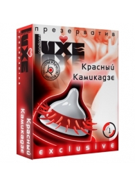 Презерватив LUXE  Exclusive   Красный Камикадзе  - 1 шт. - Luxe - купить с доставкой в Магнитогорске