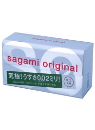 Ультратонкие презервативы Sagami Original - 12 шт. - Sagami - купить с доставкой в Магнитогорске