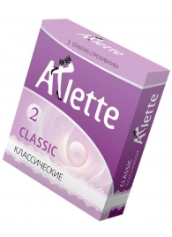 Классические презервативы Arlette Classic - 3 шт. - Arlette - купить с доставкой в Магнитогорске