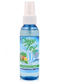 Очищающий спрей для игрушек CLEAR TOY Tropic - 100 мл. - Биоритм - купить с доставкой в Магнитогорске