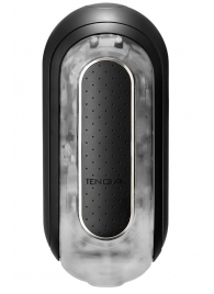 Черный мастурбатор Flip Zero с вибрацией - Tenga - в Магнитогорске купить с доставкой