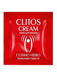 Пробник возбуждающего крема для женщин Clitos Cream - 1,5 гр. - Биоритм - купить с доставкой в Магнитогорске