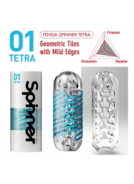Мастурбатор SPINNER Tetra - Tenga - в Магнитогорске купить с доставкой
