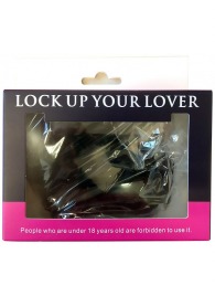 Черные меховые наручники Love с ключиками - Baile - купить с доставкой в Магнитогорске