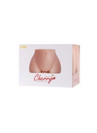 Мастурбатор-полуторс Cherry с вибрацией и двумя любовными тоннелями - KOKOS - в Магнитогорске купить с доставкой