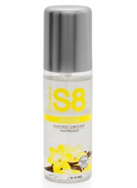 Лубрикант на водной основе Stimul8 Flavored Lube с ванильным ароматом - 125 мл. - Stimul8 - купить с доставкой в Магнитогорске