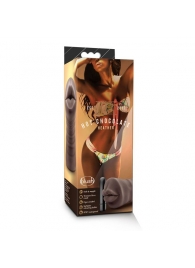 Коричневый мастурбатор-ротик Heather - Blush Novelties - в Магнитогорске купить с доставкой