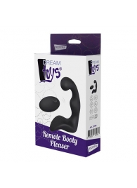 Черный вибромассажер простаты REMOTE BOOTY PLEASER - Dream Toys - в Магнитогорске купить с доставкой