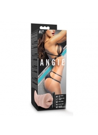 Телесный мастурбатор-ротик Angie - Blush Novelties - в Магнитогорске купить с доставкой