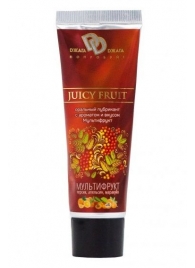 Интимный съедобный лубрикант JUICY FRUIT с ароматом фруктов - 30 мл. - БиоМед - купить с доставкой в Магнитогорске
