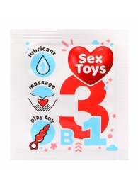 Гель-лубрикант на водной основе Sex Toys - 4 гр. - Биоритм - купить с доставкой в Магнитогорске