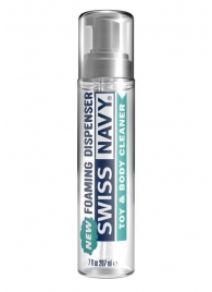 Очищающая пенка для игрушек и тела Swiss Navy Toy   Body Cleaner Foamer - 207 мл. - Swiss navy - купить с доставкой в Магнитогорске