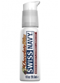 Лубрикант с ароматом шоколада Swiss Navy Chocolate Bliss Lube - 29,5 мл. - Swiss navy - купить с доставкой в Магнитогорске