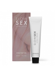 Лубрикант на водной основе Slow Sex Anal Play Gel - 30 мл. - Bijoux Indiscrets - купить с доставкой в Магнитогорске