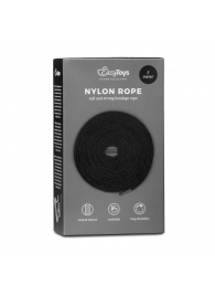 Черная веревка для бондажа Easytoys Bondage Rope - 5 м. - Easy toys - купить с доставкой в Магнитогорске