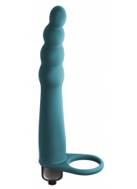 Зеленая вибронасадка для двойного проникновения Bramble - 16,5 см. - Lola Games - купить с доставкой в Магнитогорске