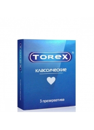 Гладкие презервативы Torex  Классические  - 3 шт. - Torex - купить с доставкой в Магнитогорске