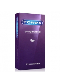 Презервативы Torex  Ультратонкие  - 12 шт. - Torex - купить с доставкой в Магнитогорске