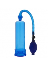Синяя вакуумная помпа MENZSTUFF PENIS ENLARGER - Dream Toys - в Магнитогорске купить с доставкой