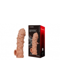 Насадка на фаллос с крупными бугорками EXTREME SLEEVE - 17,6 см. - KOKOS - в Магнитогорске купить с доставкой