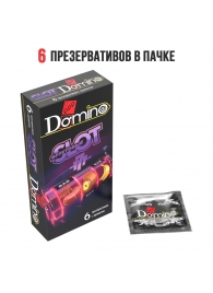 Ароматизированные презервативы DOMINO  Фруктовый слот  - 6 шт. - Domino - купить с доставкой в Магнитогорске