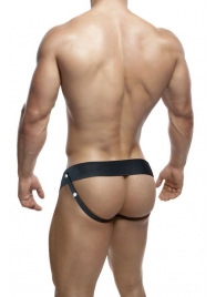 Черный мужской страпон DR. SKIN 6INCH HOLLOW STRAP ON - 16 см. - Blush Novelties - купить с доставкой в Магнитогорске