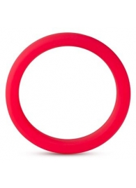 Красное эрекционное кольцо Silicone Go Pro Cock Ring - Blush Novelties - в Магнитогорске купить с доставкой