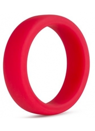 Красное эрекционное кольцо Silicone Go Pro Cock Ring - Blush Novelties - в Магнитогорске купить с доставкой