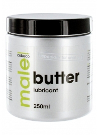 Анальный лубрикант MALE Cobeco Butter Lubricant - 250 мл. - Cobeco - купить с доставкой в Магнитогорске