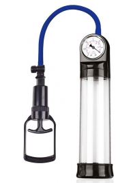 Прозрачная вакуумная помпа Sex Expert с манометром - Sex Expert - в Магнитогорске купить с доставкой