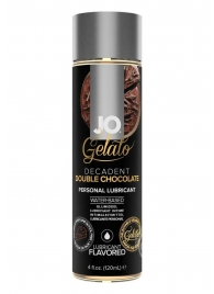 Лубрикант с ароматом шоколада JO GELATO DECADENT DOUBLE CHOCOLATE - 120 мл. - System JO - купить с доставкой в Магнитогорске