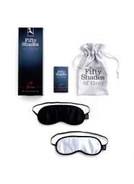 Набор из двух масок на глаза Soft Blindfold Twin Pack - Fifty Shades of Grey - купить с доставкой в Магнитогорске