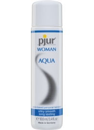 Лубрикант на водной основе pjur WOMAN Aqua - 100 мл. - Pjur - купить с доставкой в Магнитогорске